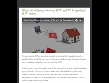 Tablet Screenshot of iptvshows.org